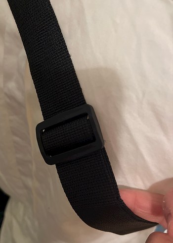 LCWaıkıkı /Fermuarlı Siyah Streetwear Erkek Çapraz Çanta - Görsel 8