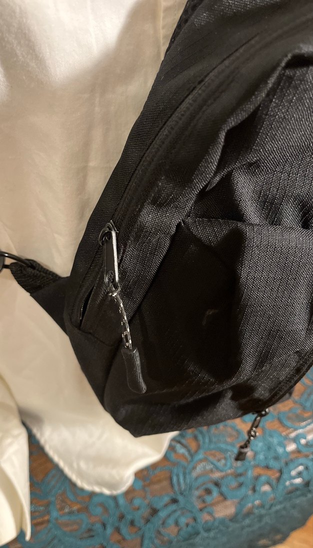 LCWaıkıkı /Fermuarlı Siyah Streetwear Erkek Çapraz Çanta - Görsel 4