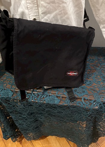 Kemerli Siyah Erkek Omuz Çantası - Görsel 2