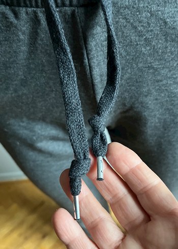 Gri eşofman altı yanı sutaşılı - Görsel 5