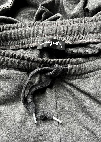 Gri eşofman altı yanı sutaşılı - Görsel 9