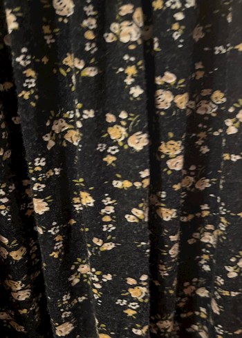 Dantel Detaylı Siyah Bohem Mini Elbise - Görsel 5