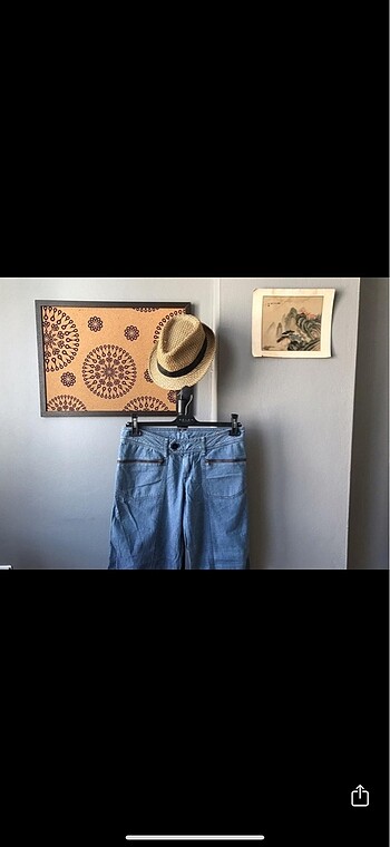 27 Beden Levi?s Wide Leg Blue Women?s Jeans