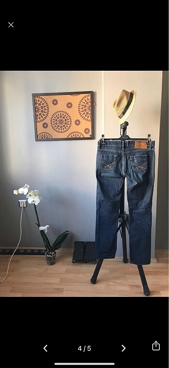 29 Beden lacivert Renk U. S. Polo Assn. 5-Pocket Women?s Jeans