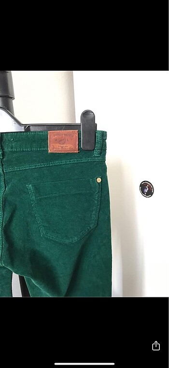 38 Beden yeşil Renk Twist Yeşil Kadın Pantolon