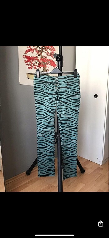 River Island Turkuaz Zebra River Island Skinny Jeans