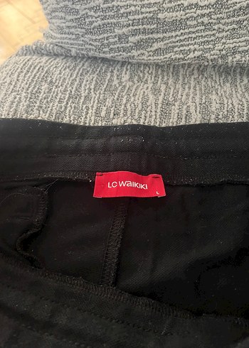 Siyah Keten Bel Bağlamalı  Şortu - Görsel 7