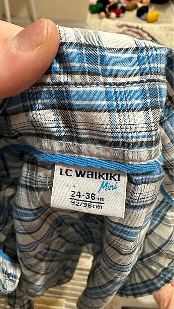 Standart Beden Beden mavi Renk Lc Waikiki çocuk gömleği