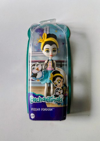 Turkuaz Enchantimals Preena Penguen Figür