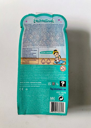  Turkuaz Enchantimals Preena Penguen Figür