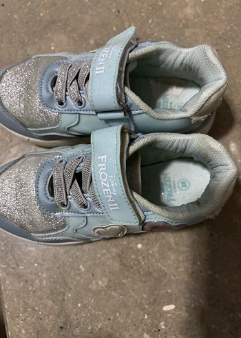 Kız Çocuk Gri Frozen II Spor Ayakkabı - Görsel 4