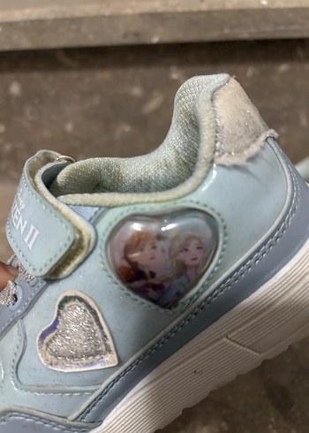 Kız Çocuk Gri Frozen II Spor Ayakkabı - Görsel 2