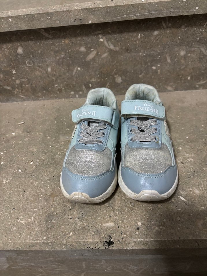 Kız Çocuk Gri Frozen II Spor Ayakkabı - Görsel 3