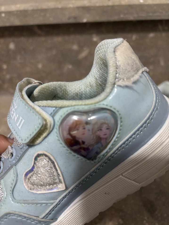 Kız Çocuk Gri Frozen II Spor Ayakkabı - Görsel 2