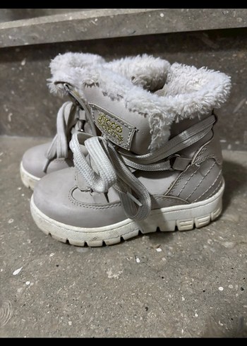 Gri Kürklü Kız Çocuk Botu - Görsel 2