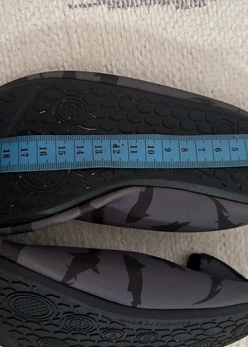 Gri Erkek Çocuk Kaydırmaz Bantlı Terlik - Görsel 4