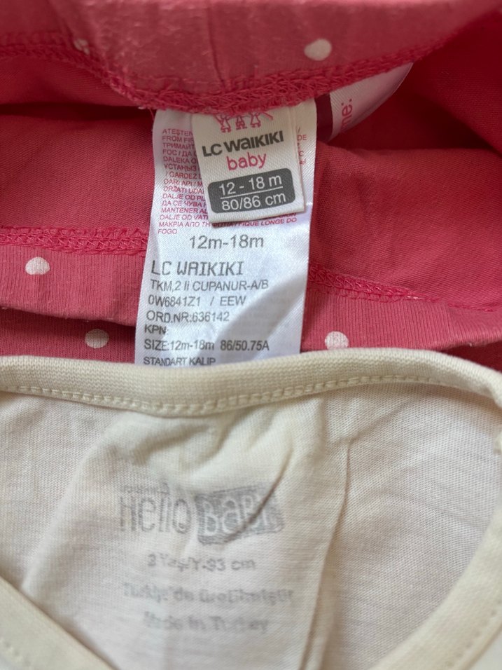 Baskılı Kız Bebek Takımı - Görsel 3