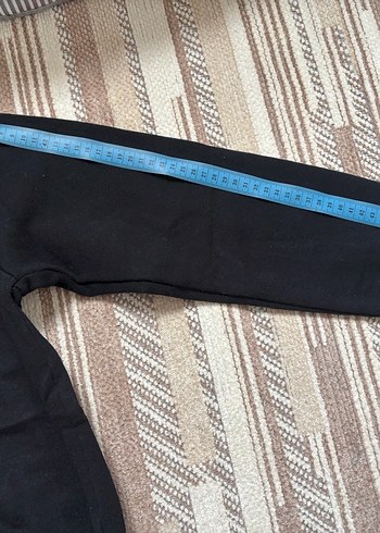 Siyah Kapüşonlu Los Angeles Baskılı Sweatshirt eşofman takımı - Görsel 7