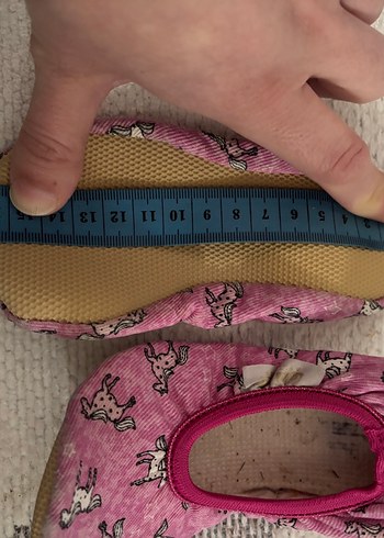 Kız Çocuk Pembe Unicorn Desenli Havuz Patiği - Görsel 3