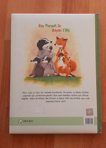 Bay Porsuk ile Bayan Tilki Çocuk Kitabı - Görsel 2