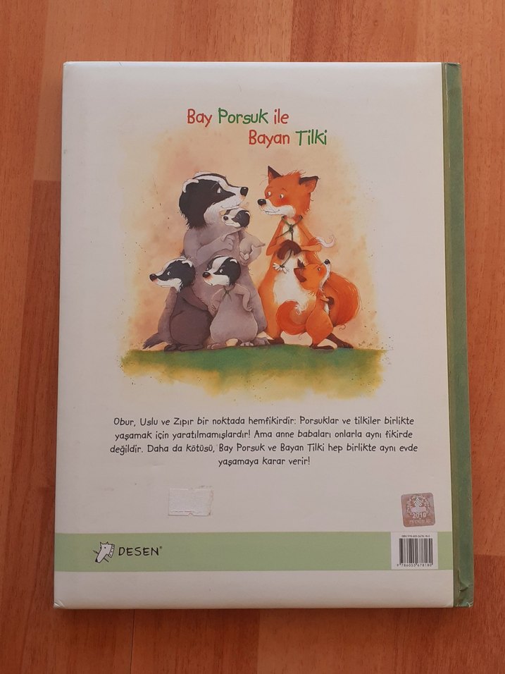 Bay Porsuk ile Bayan Tilki Çocuk Kitabı - Görsel 2
