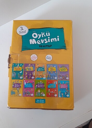  Beden Renk 3. Sınıf öykü mevsimi çocuk kitap seti