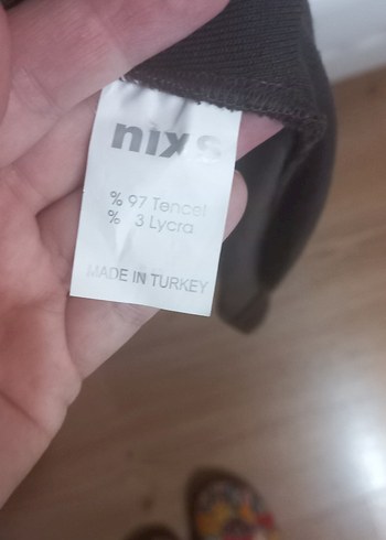 kahverengi uzun Kadın hırka - Görsel 4