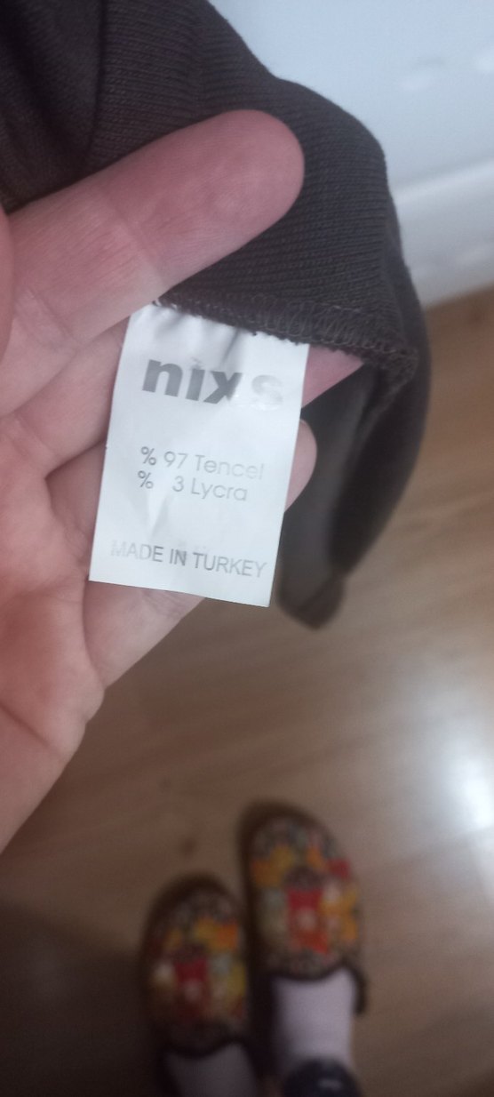 kahverengi uzun Kadın hırka - Görsel 4