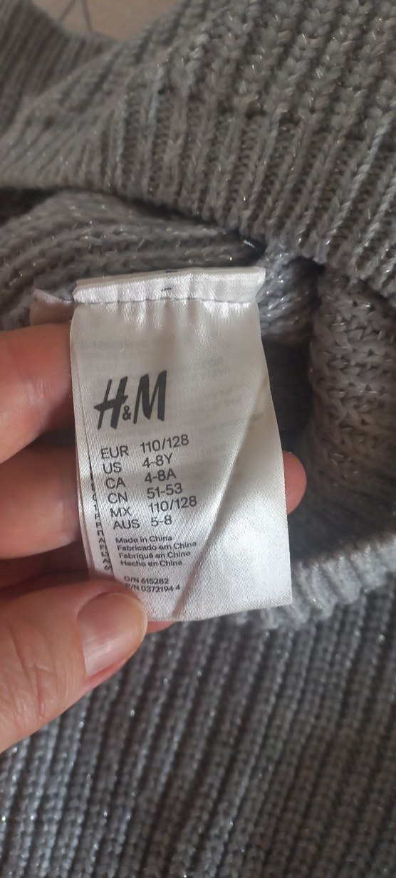 Gri Örgü Çocuk Bere ve Boyunluk Seti - Görsel 2