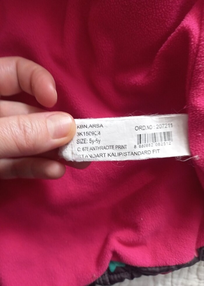 kiz çocuk şişme mont - Görsel 3