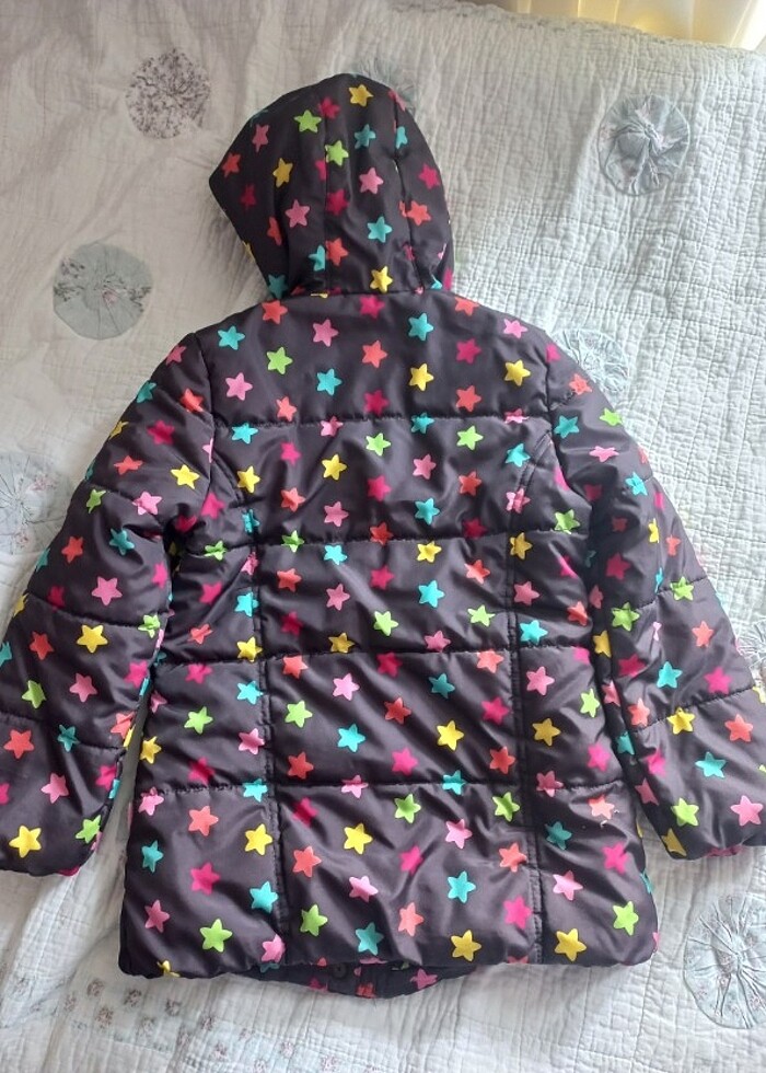 kiz çocuk şişme mont - Görsel 2