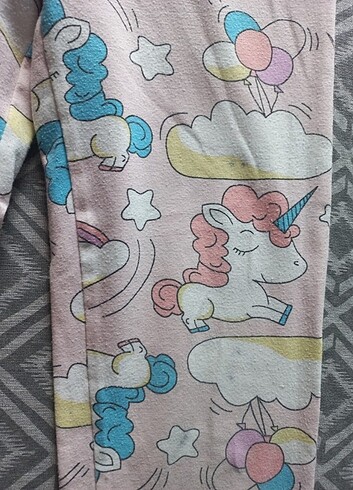 2li pantolon , biri pijama altı diğeri tayt 5-6 yaş - Görsel 6