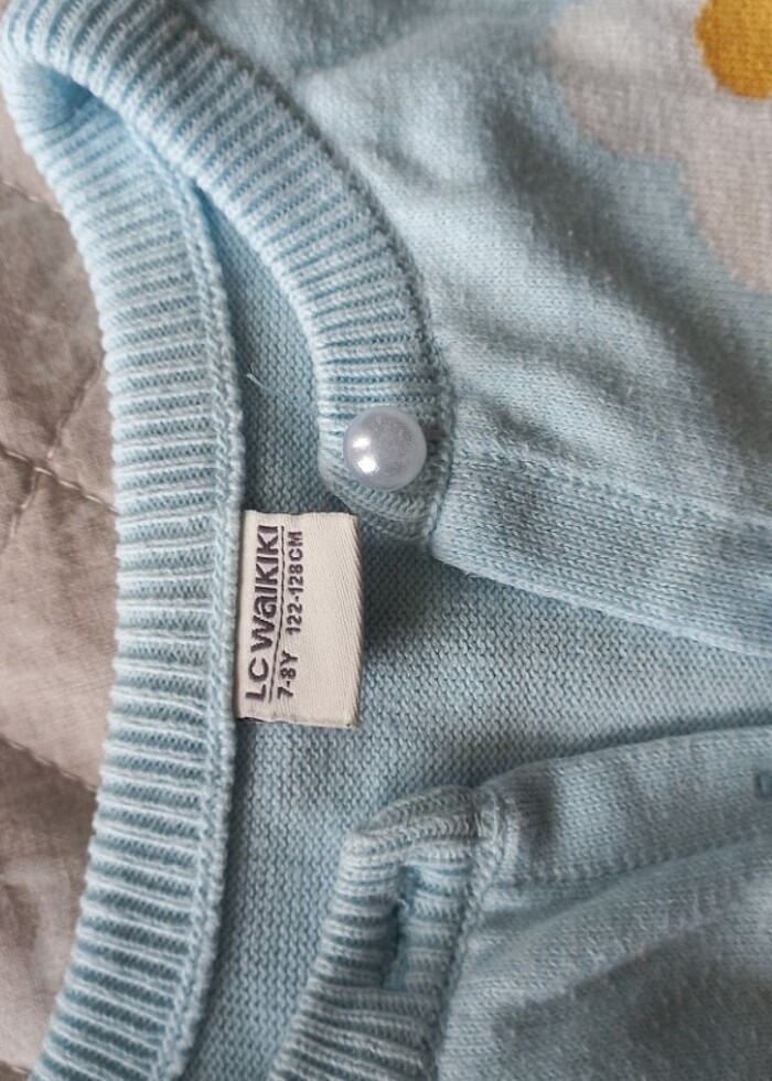 Kız çocuk hirka 7-8 yaş - Görsel 3