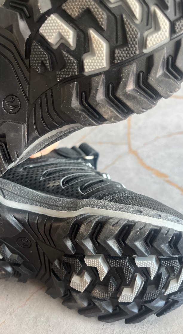 Erkek Çocuk Siyah Yılan Desenli Biker Bot - Görsel 4