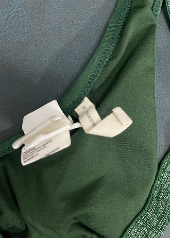 Sarı Detaylı Yeşil Spor Bikini Takımı - Görsel 4