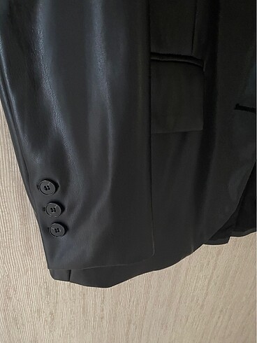 s Beden Bershka Oversize Blazer Deri Ceket