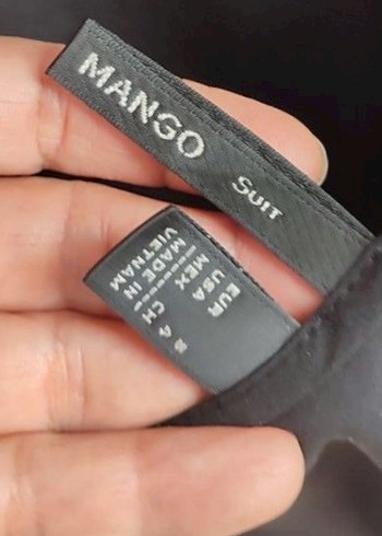 Siyah Derin Sırt DekolteliBluzu - Görsel 3