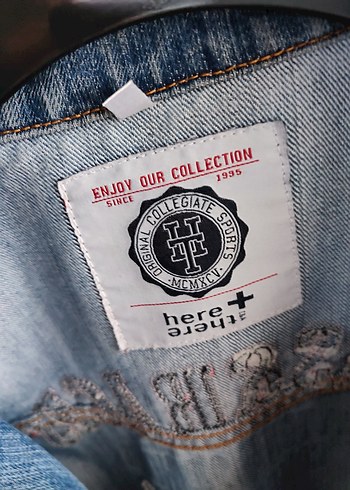 Mavi Düğmeli Kadın Denim Ceket - Görsel 4