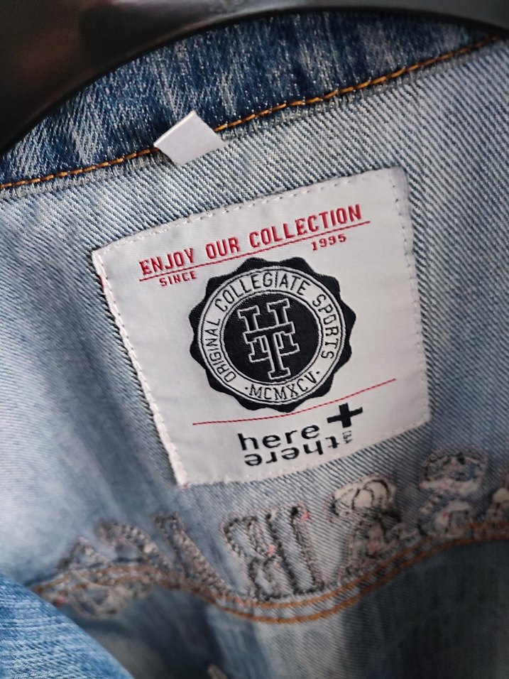 Mavi Düğmeli Kadın Denim Ceket - Görsel 4