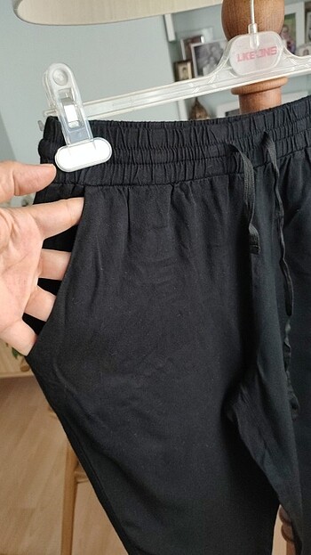 m Beden Beli Lastikli Pantolon