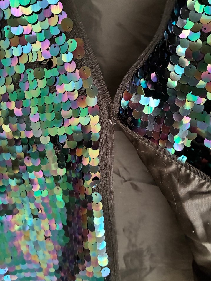 Kız Çocuk Işıltılı Payetli Bolero - Görsel 4