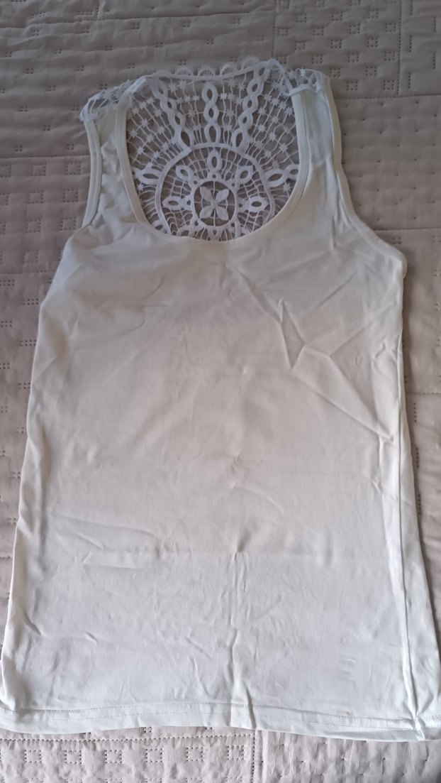 Dantel Detaylı Beyaz Bohem Kadın aklet - Görsel 2