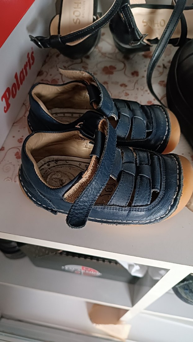 Erkek Bebek Koyu Mavi İlk Adım Ayakkabısı - Görsel 2