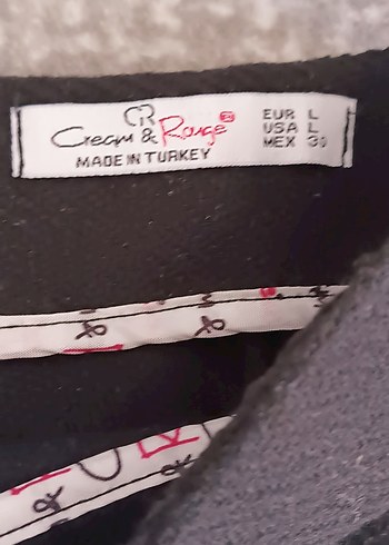 Siyah Fırfırlı Mini Etek - Görsel 2