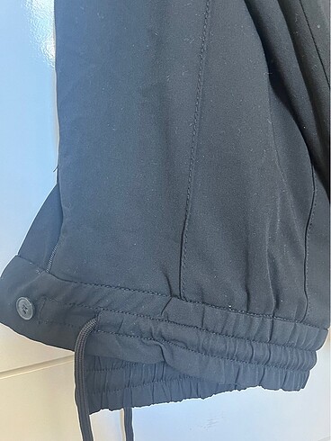 m Beden Pileli slim fit belden lastikli pantolon