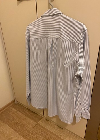 Zara çizgili keten gömlem - Görsel 5