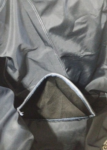 Parlak Mavi Kadın Pliseli Çanta - Görsel 4