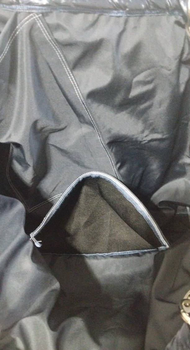 Parlak Mavi Kadın Pliseli Çanta - Görsel 4