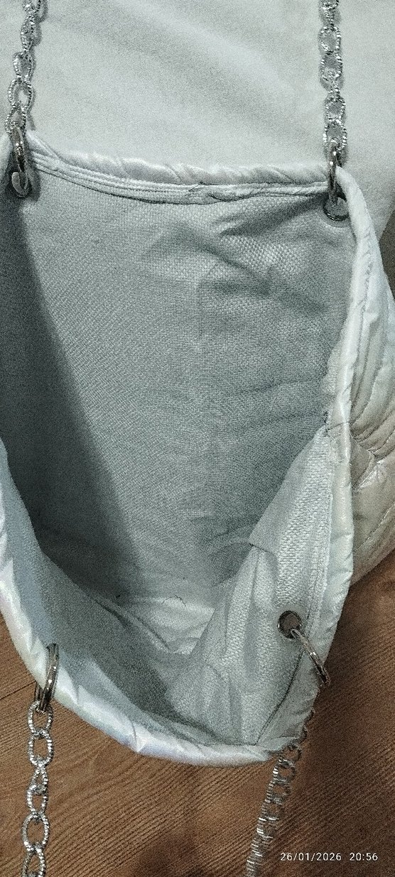 Gri Zincir Detaylı Kadın El Zinciri - Görsel 2