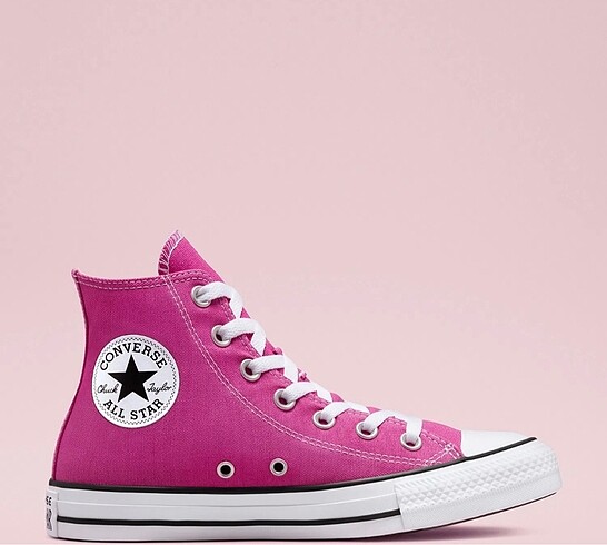 37,5 Beden 37,5 no Chuck Taylor All Star Converse Pembe